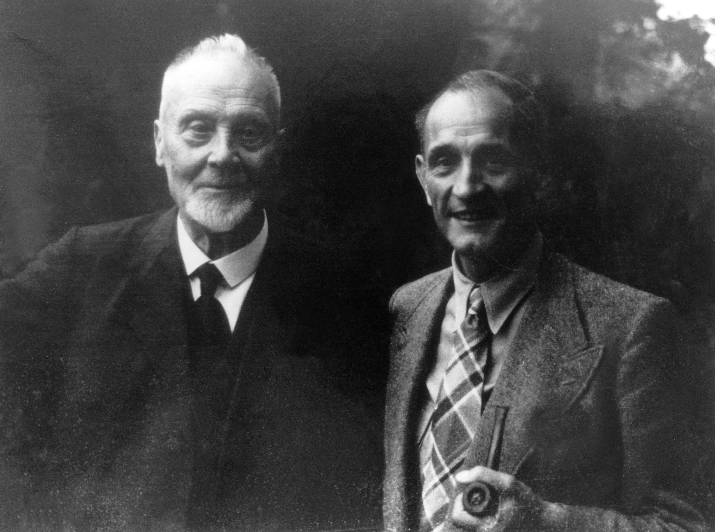Bild zum Dokument Foto: Theophil Wurm und Martin Niemöller