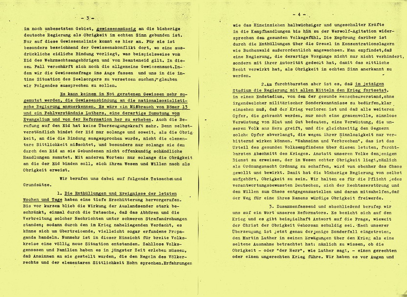 Bild zum Dokument Gutachten der Theologischen Fakultät der Universität Marburg,