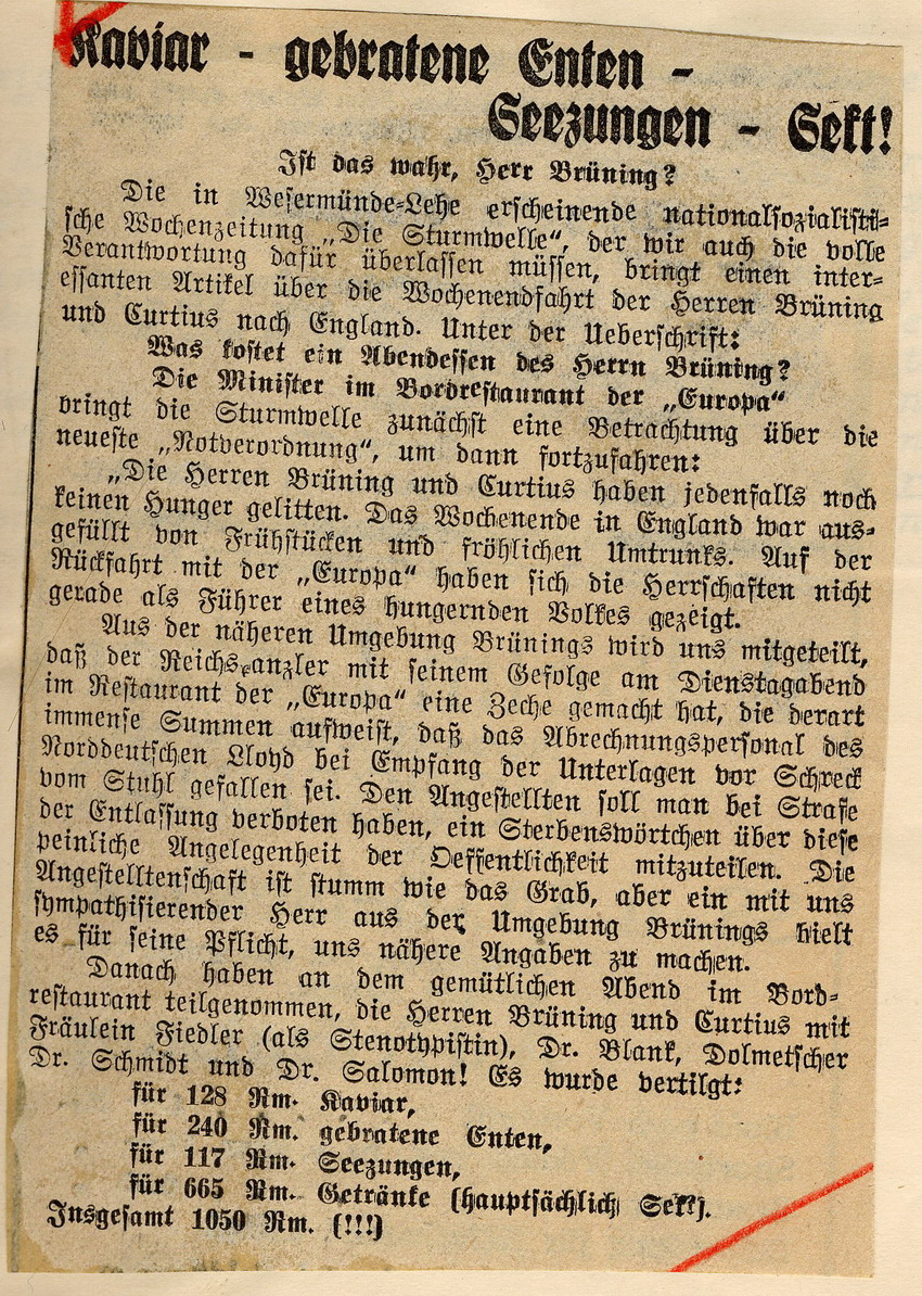 Bild zum Dokument Zeitungsartikel aus der "Hessischen Volkswacht" vom 6. Juli 1