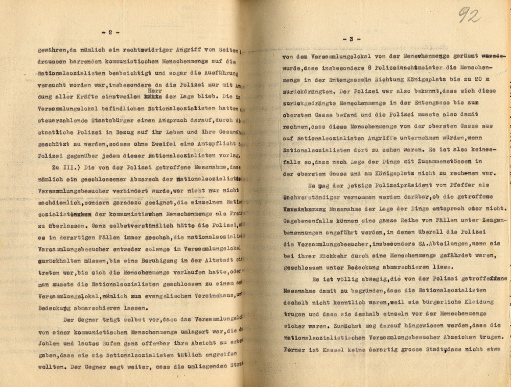 Bild zum Dokument Erwiderung der Anwälte Freisler auf den Schriftsatz des Rechts