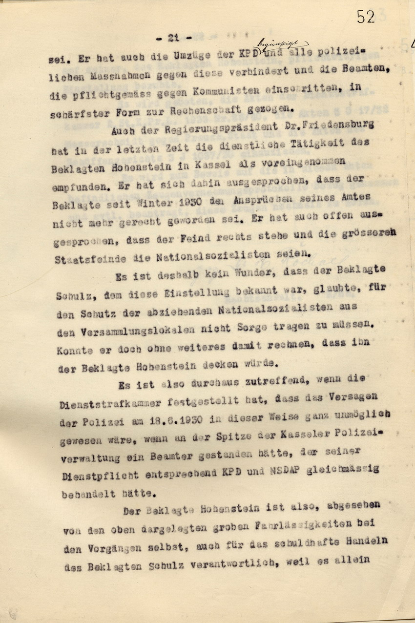 Bild zum Dokument Anwaltskanzlei Rocholl: Klageschrift an das Landgericht Kassel