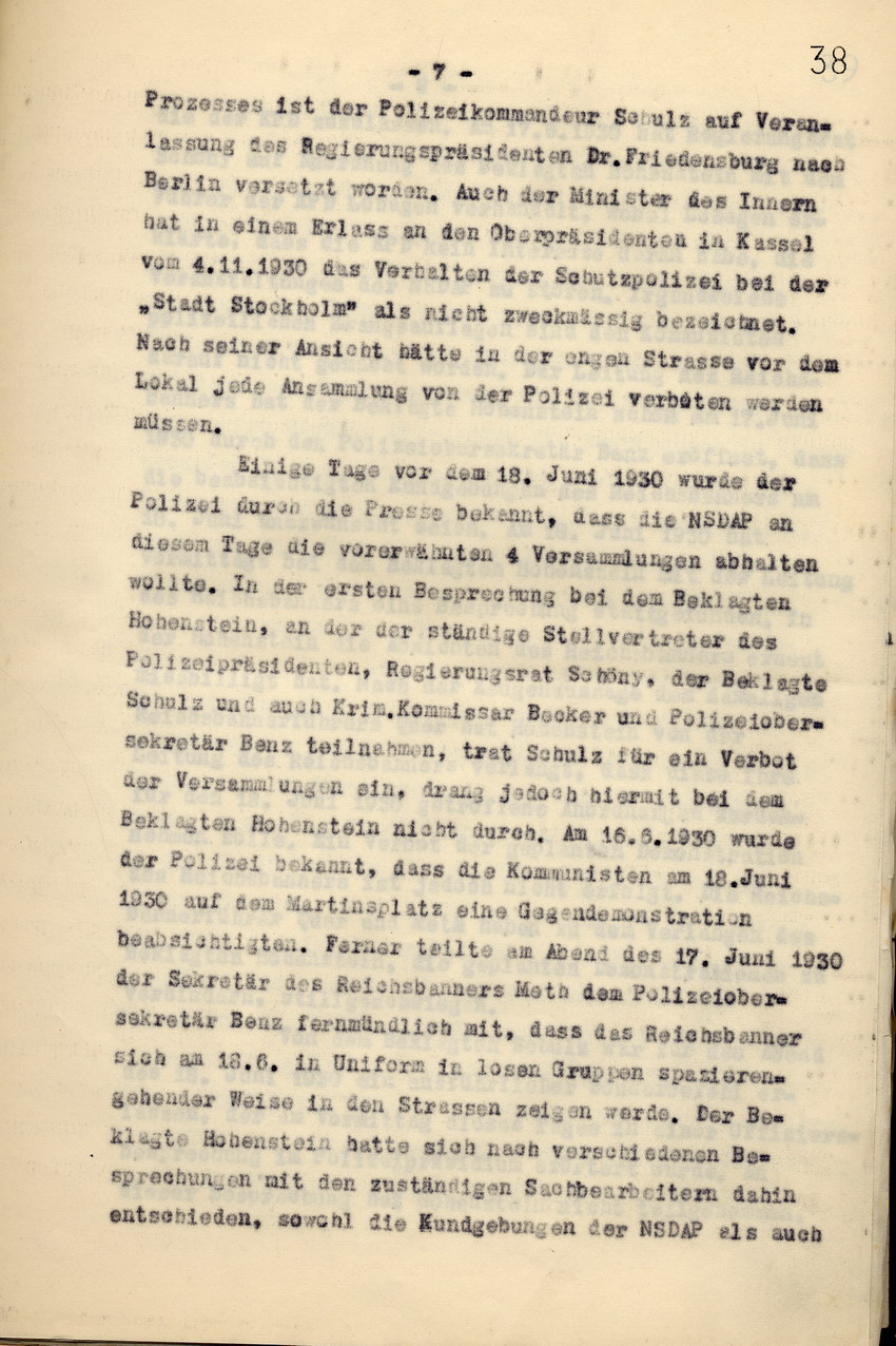 Bild zum Dokument Anwaltskanzlei Rocholl: Klageschrift an das Landgericht Kassel
