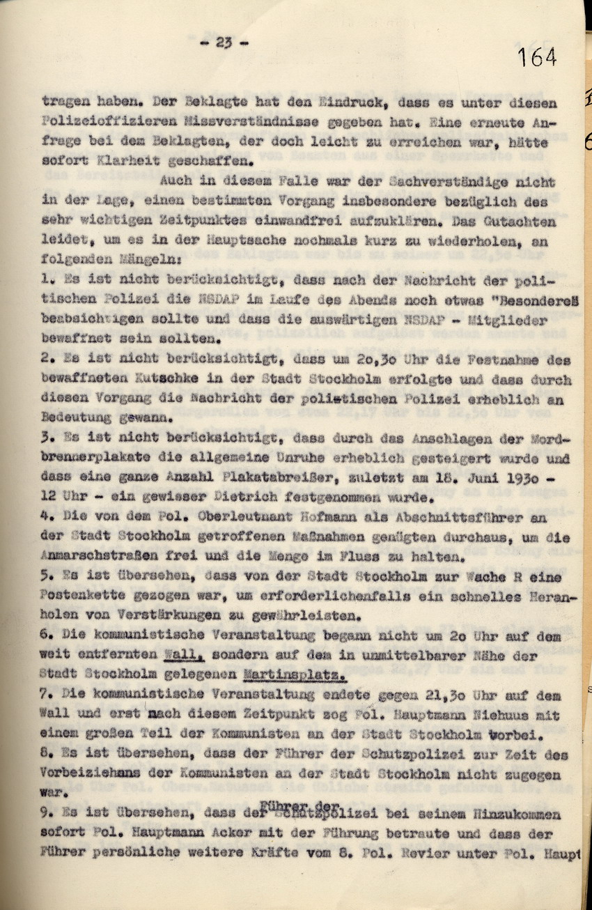 Bild zum Dokument Rechtsanwalt Isele: Erwiderung auf den Schriftsatz der Anwalts