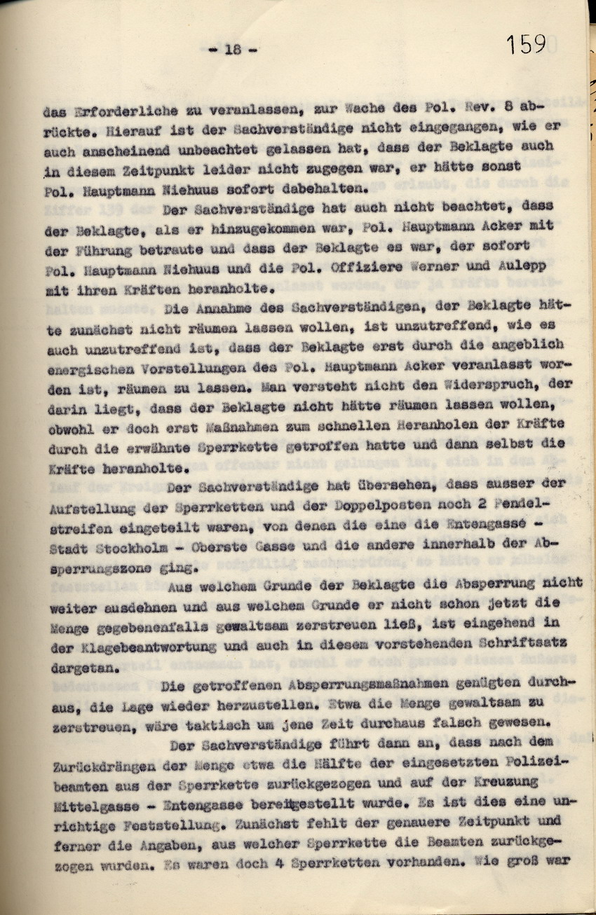 Bild zum Dokument Rechtsanwalt Isele: Erwiderung auf den Schriftsatz der Anwalts