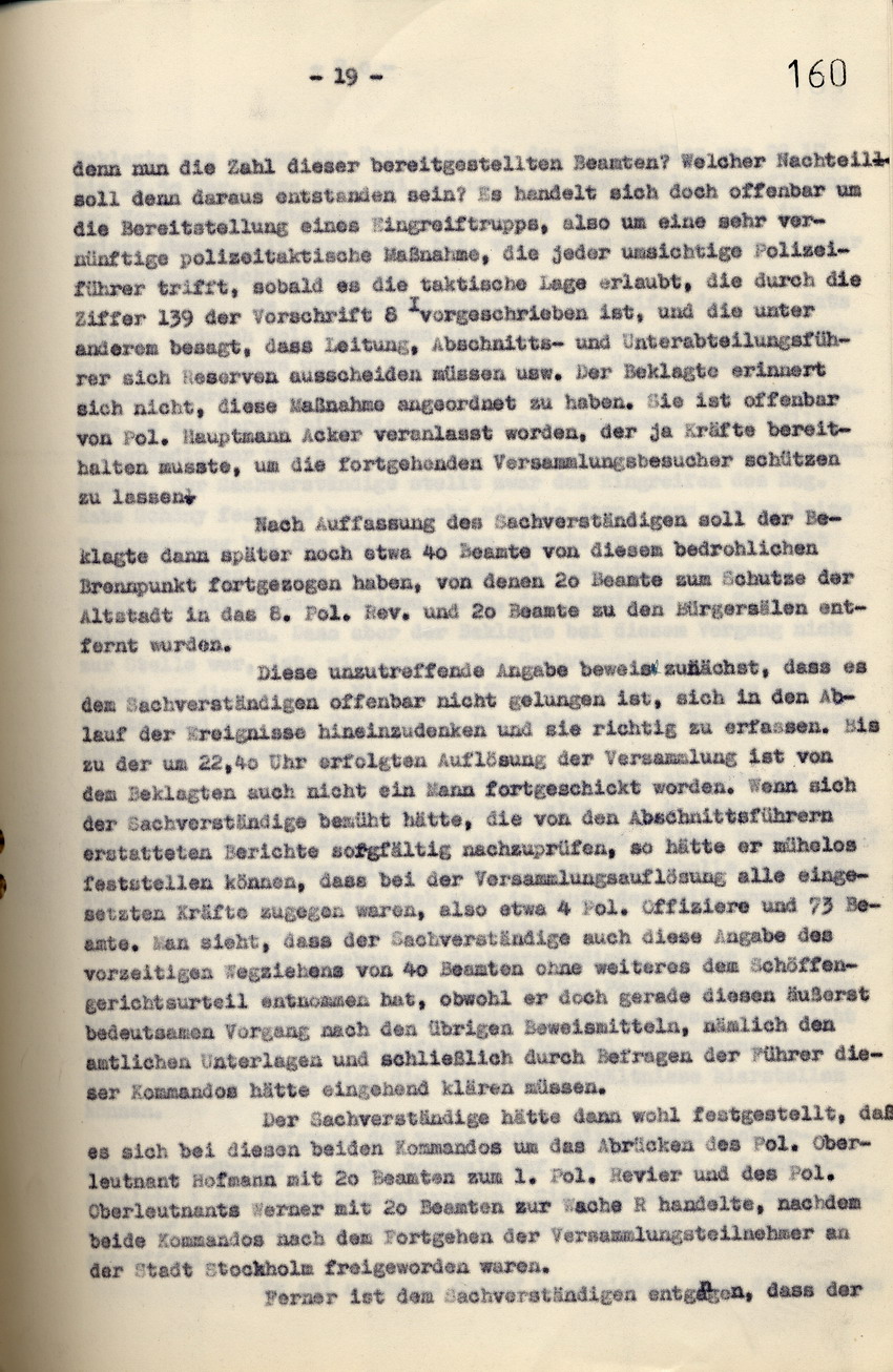 Bild zum Dokument Rechtsanwalt Isele: Erwiderung auf den Schriftsatz der Anwalts