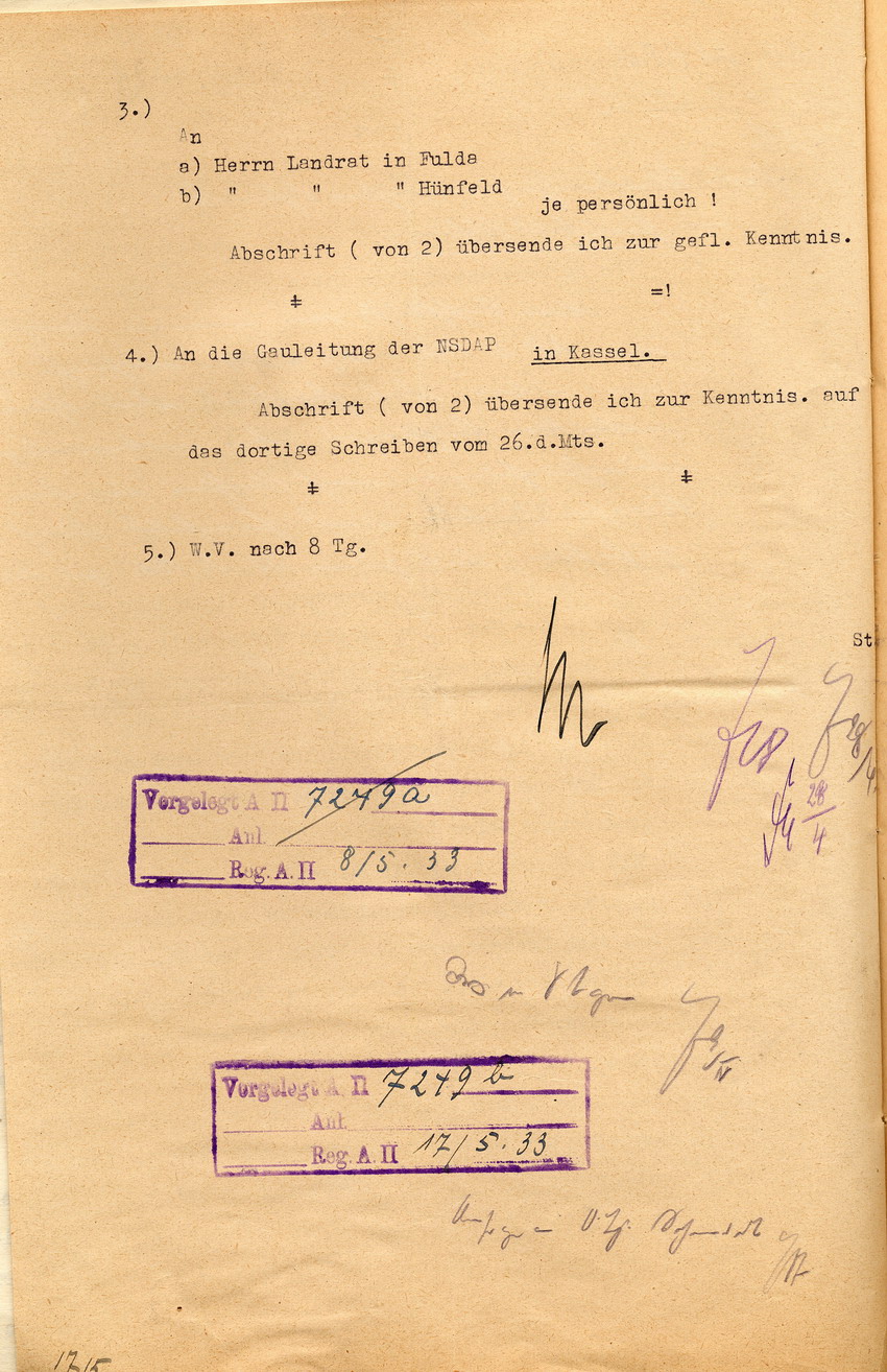 Anordnung Regierungspräsident (2) Bild zum Dokument Anordnung des Regierungspräsidenten zur Durchsuchung der Rhön