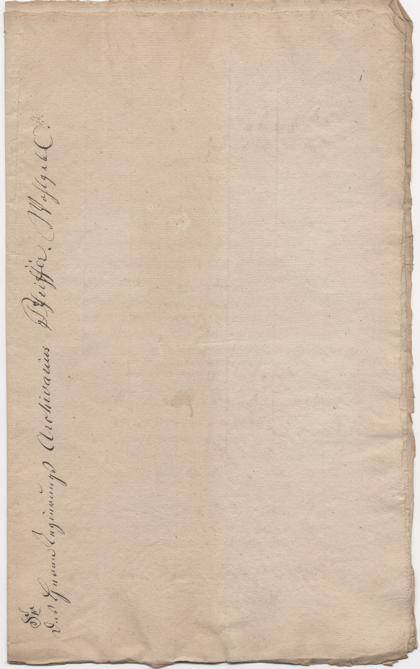 Ausschreiben der hessichen Oberrentkammer bezüglich des Dekrets über die Aufhebung aller Privilegien, 15. Januar 1808.