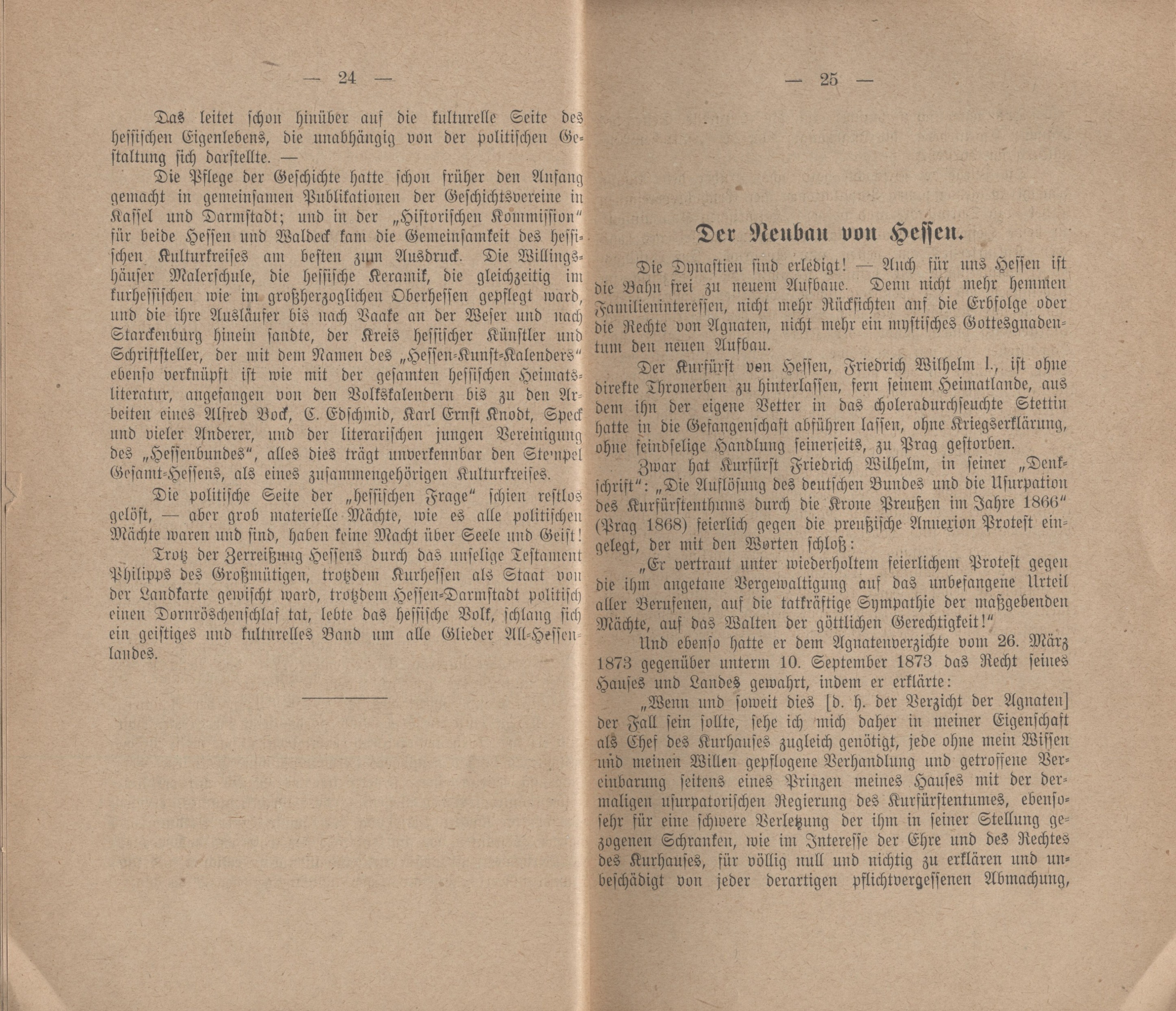 Der Neubau von Hessen.