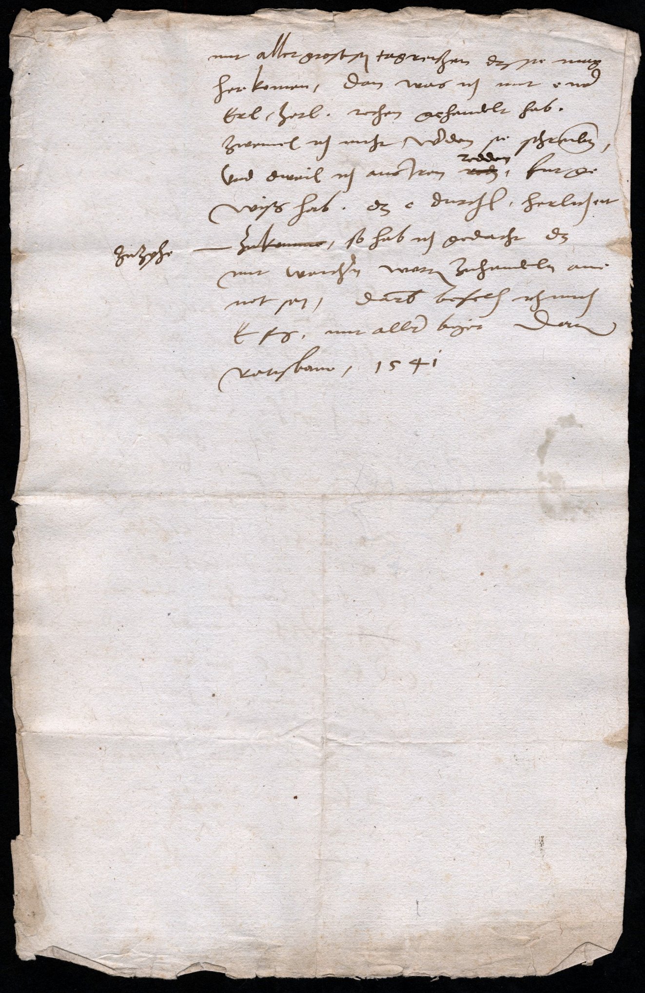Granvella an Landgraf Philipp I., 20. März 1541