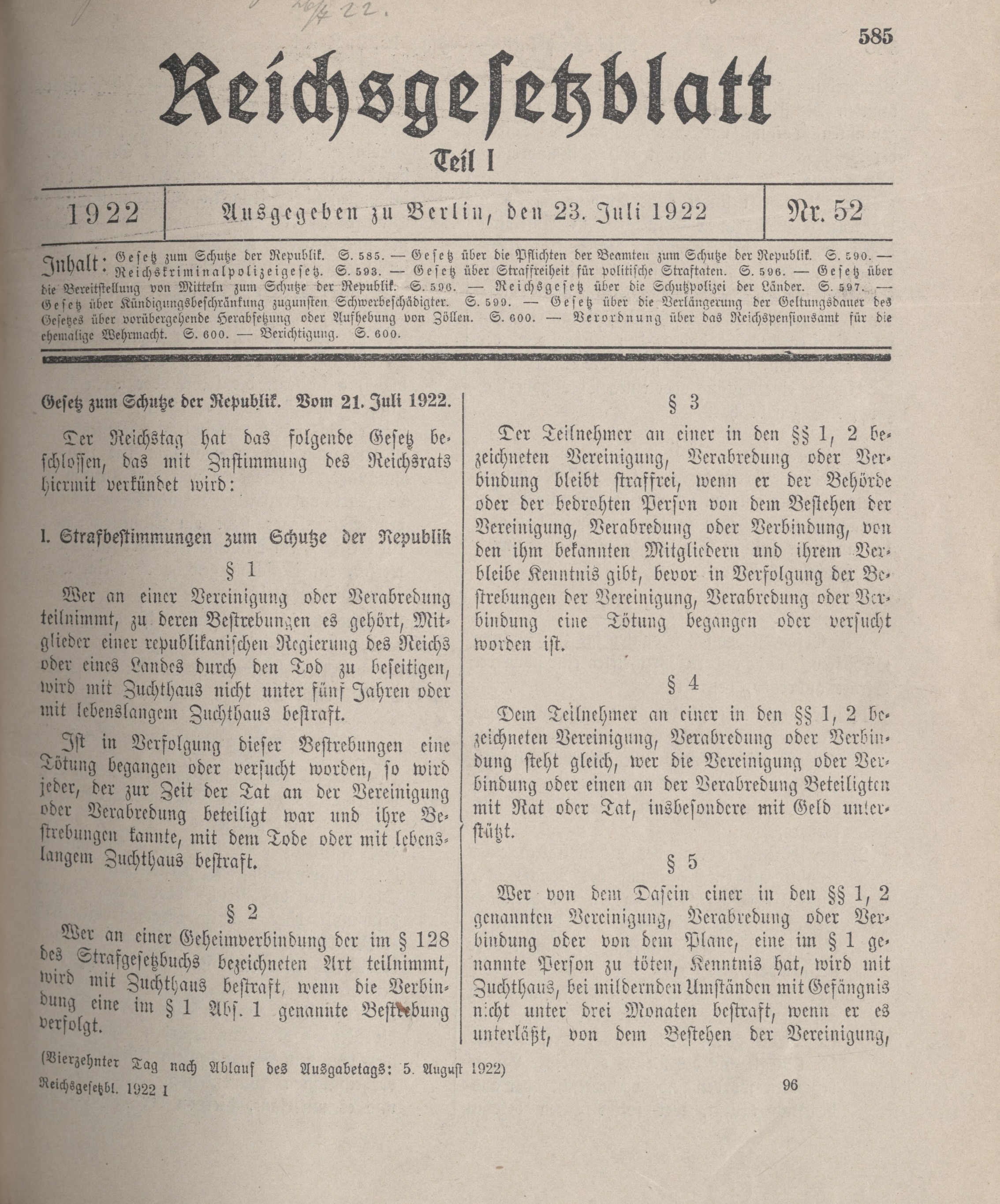 Republikschutzgesetz