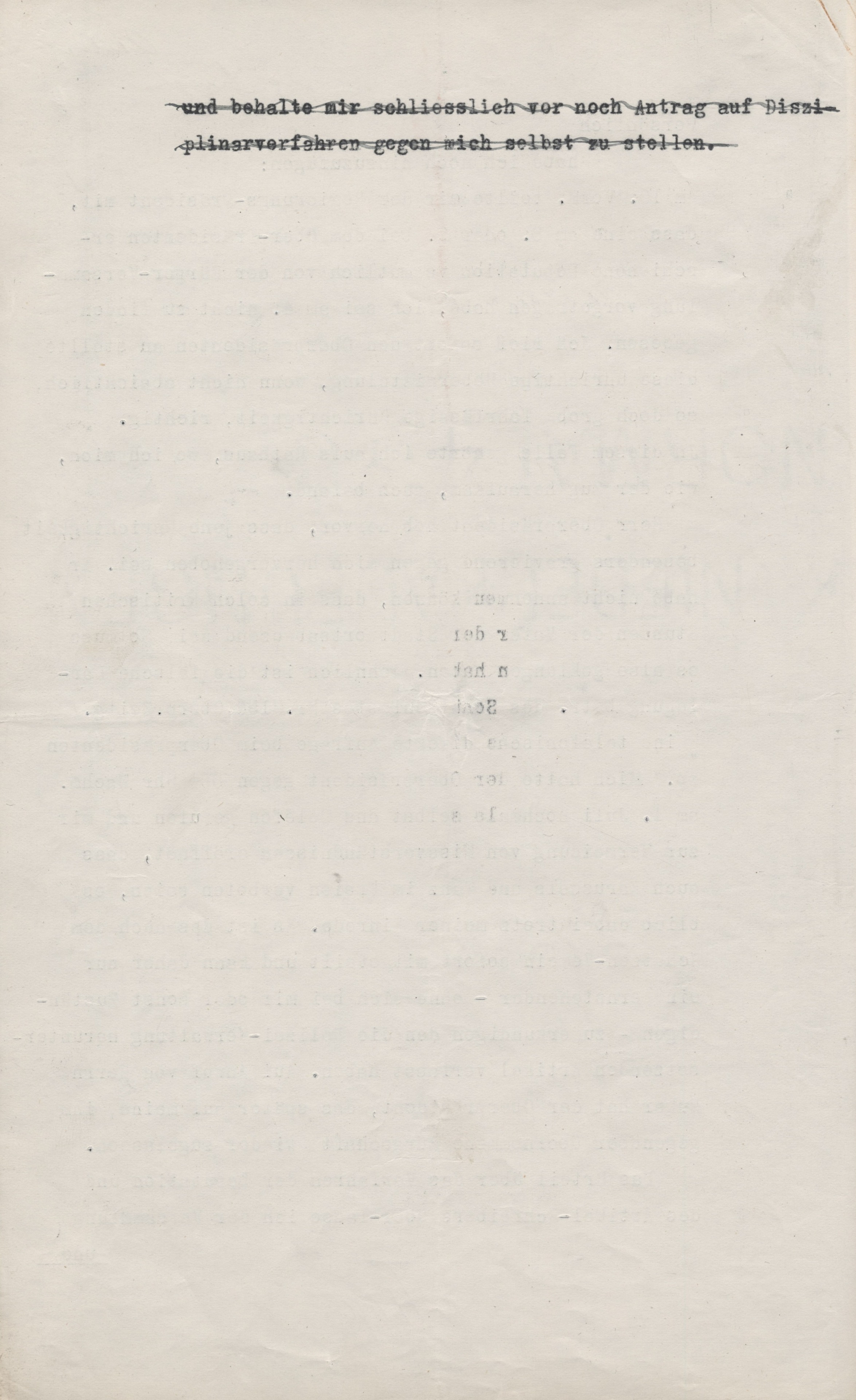 Zwischenstand der Ermittlungen vom 10. Juli 1922