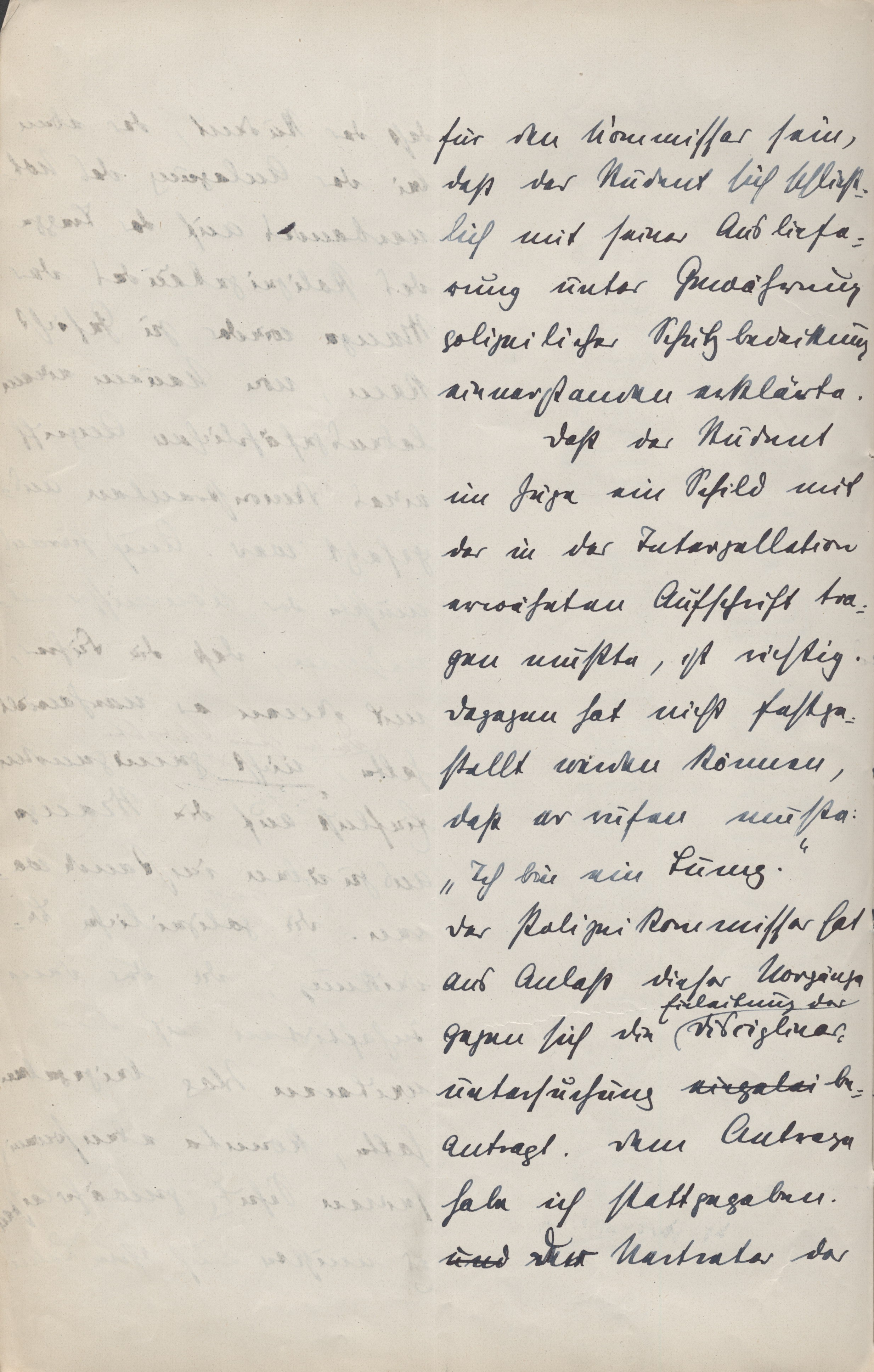 Ermittlungbericht an den Innenminister vom 30. August 1922
