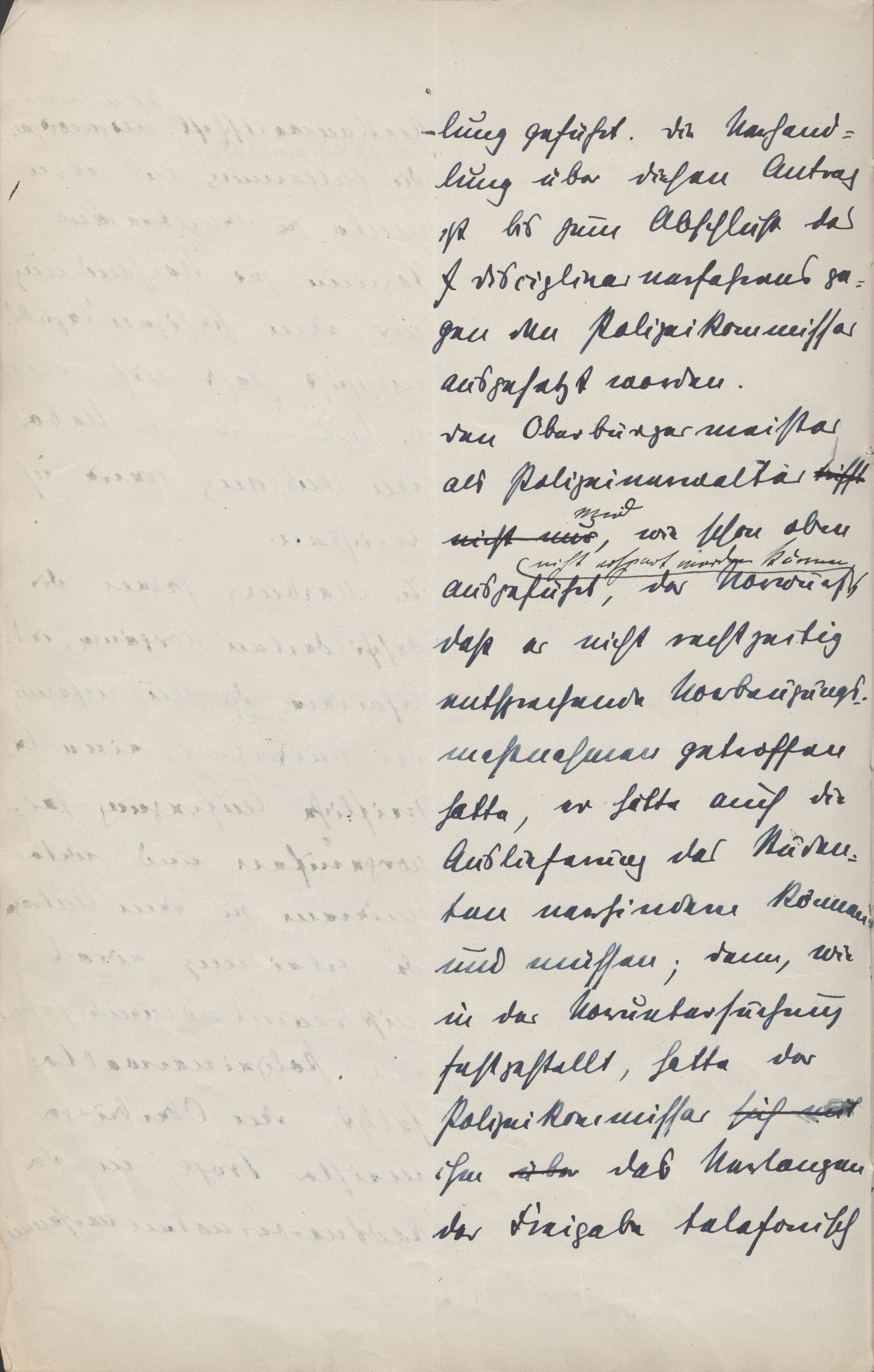 Ermittlungbericht an den Innenminister vom 30. August 1922