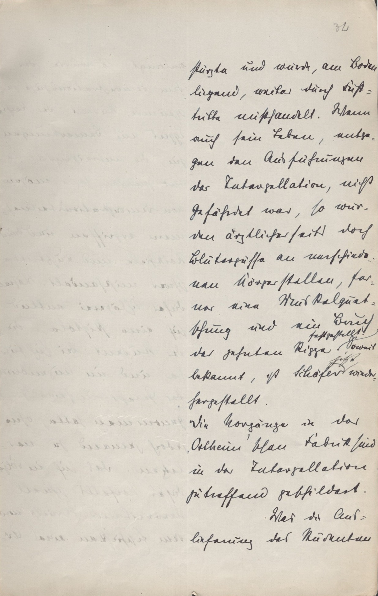 Ermittlungbericht an den Innenminister vom 30. August 1922