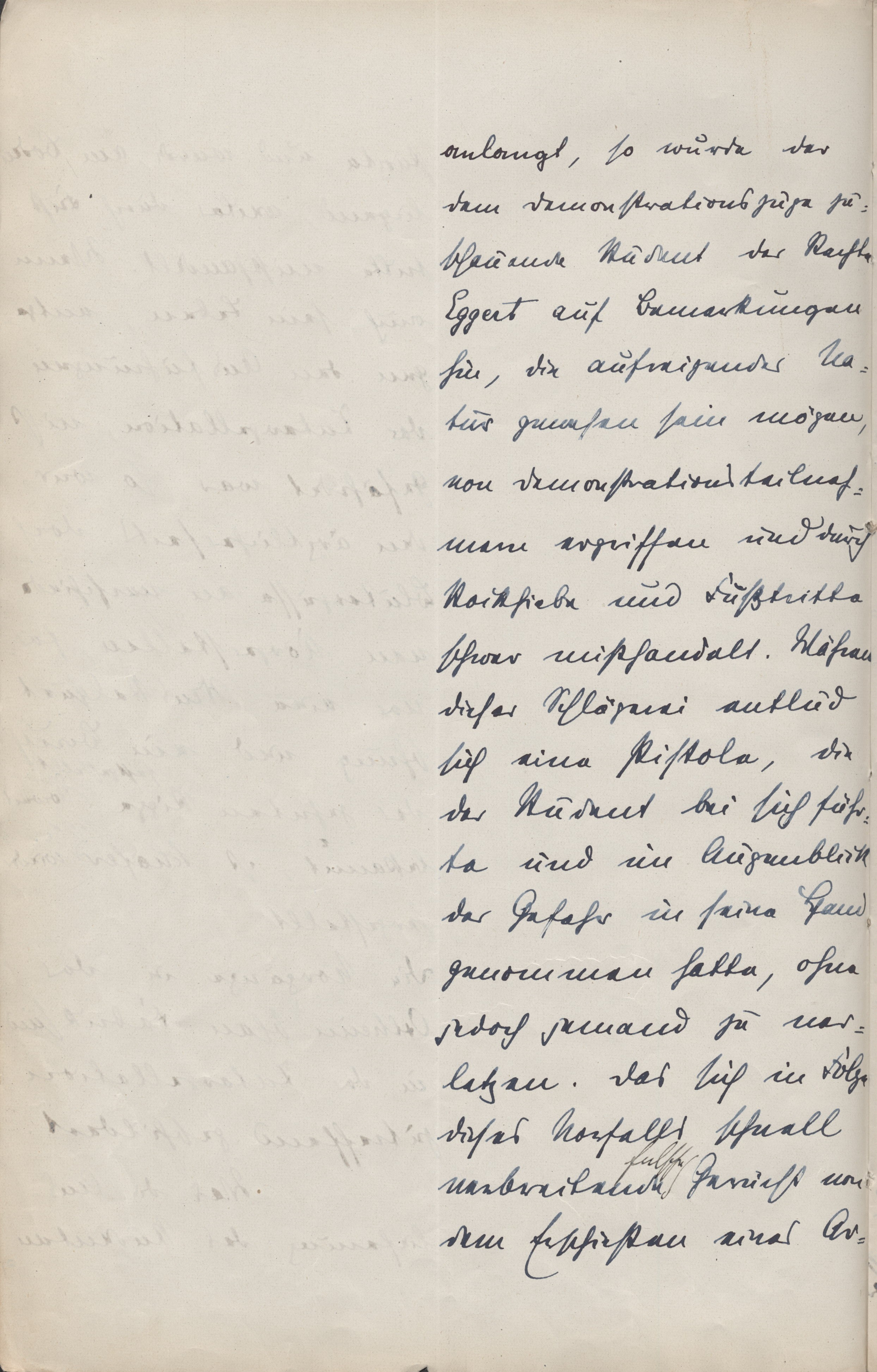 Ermittlungbericht an den Innenminister vom 30. August 1922