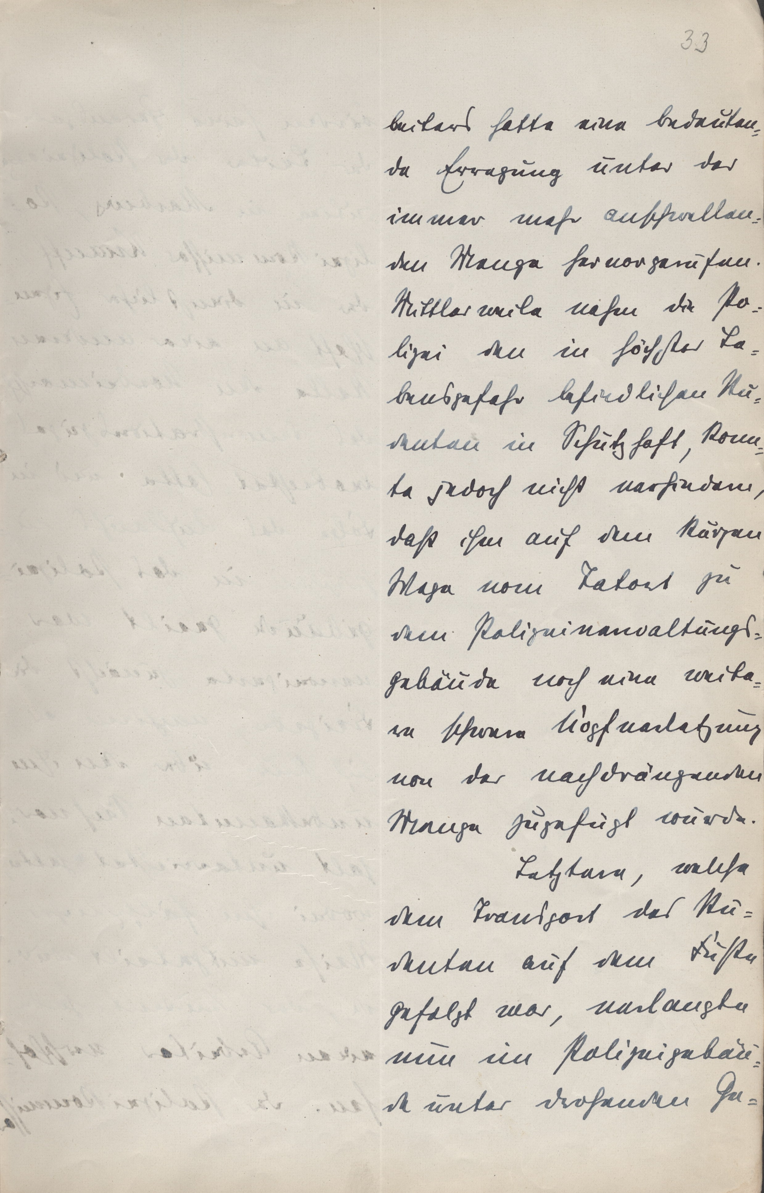Ermittlungbericht an den Innenminister vom 30. August 1922