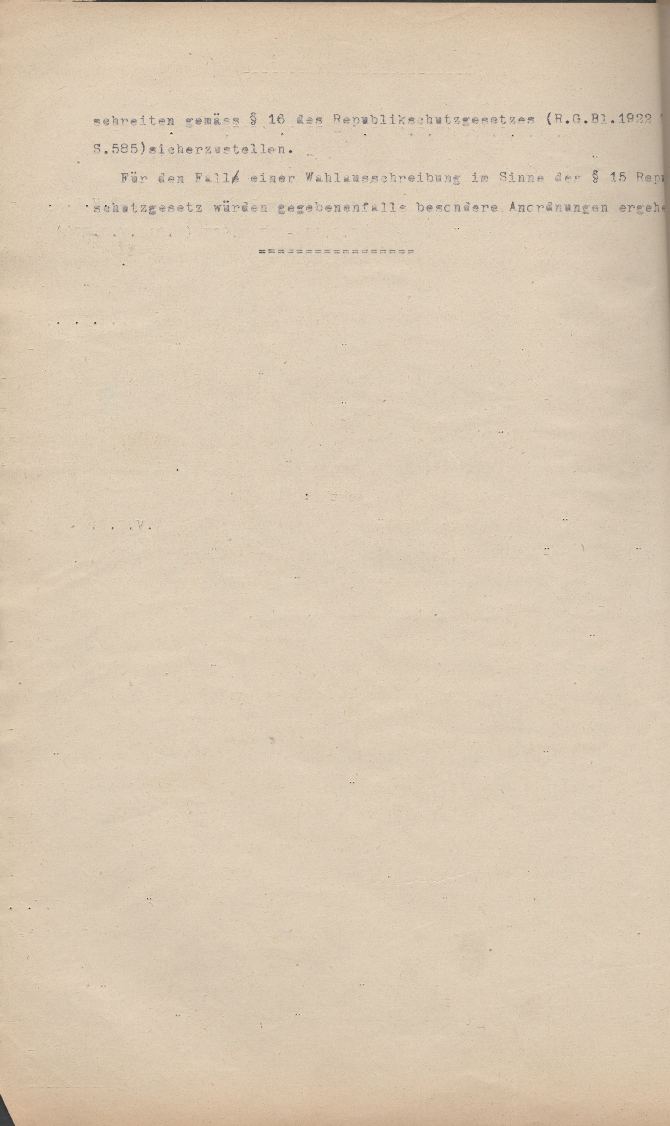 Durchführung des Verbots der Deutschvölkischen Freiheitspartei vom 12. Mai 1923