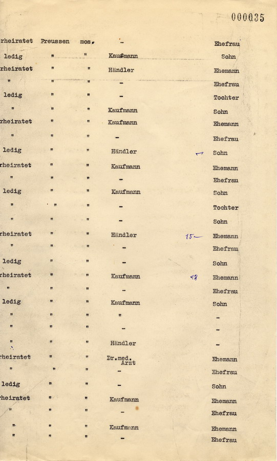 Schreiben des Polizeipräsidenten der Staatspolizei in Kassel an alle Landräte. Erhebungen über jüdische Bevölkerung, 25. Oktober 1933