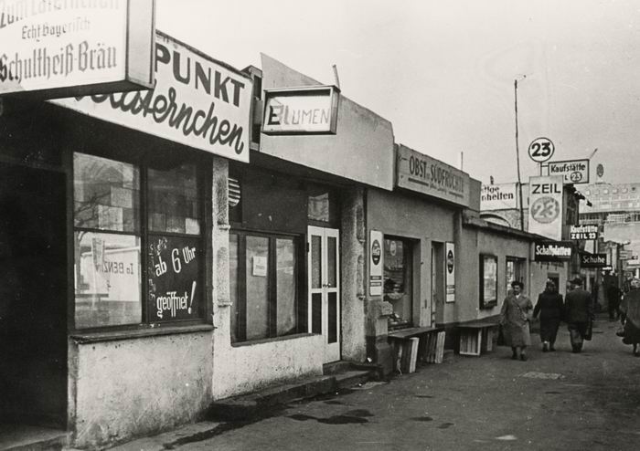 Bild zum Dokument Foto: Frankfurter Zeil 1947/1948