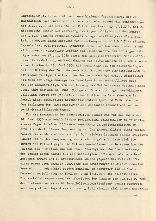 Bild zum Dokument Dienststrafsache gegen Dr. Hohenstein: Aberkennung des Ruhegeh