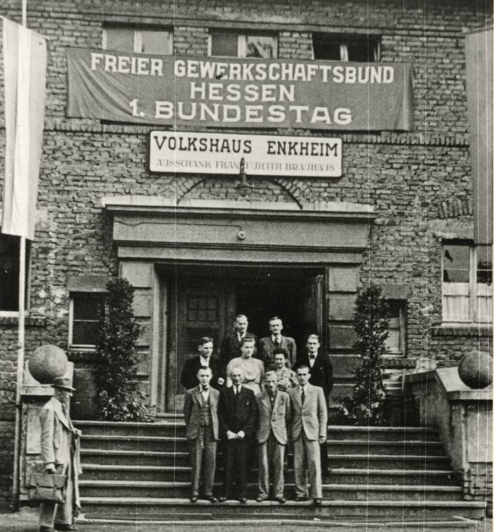 Bild zum Dokument Foto: 1. Bundestag des Freien Gewerkschaftsbundes Hessen in Fr