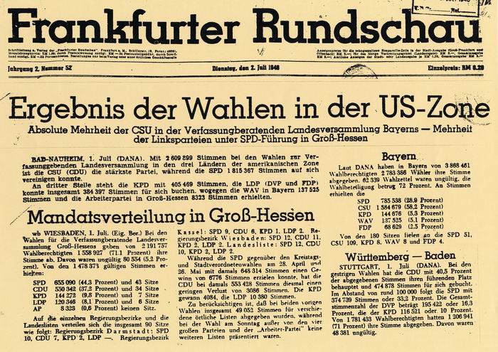 Bild zum Dokument Pressemeldung über die Ergebnisse zur Wahl der Verfassungsbera