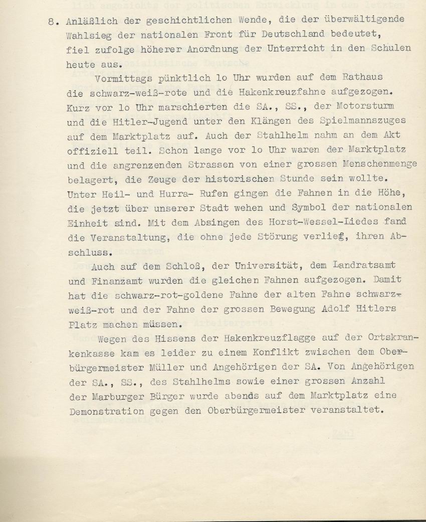 Chronik der Stadt Marburg - Auszüge