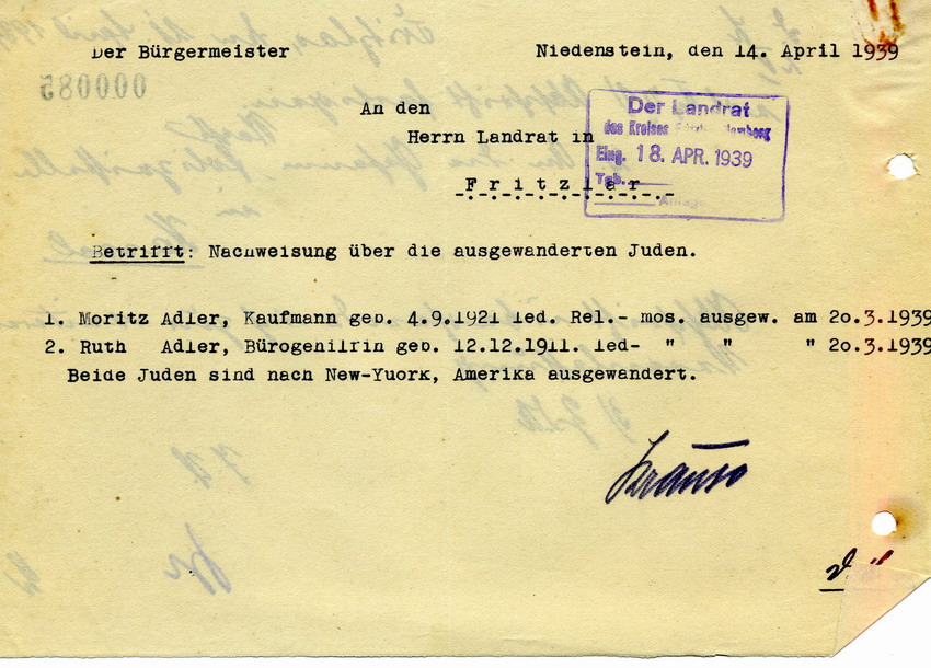 180 Fritzlar 2747: Akte spec. Betr. Juden 180 Fritzlar 2747: Akte spec. Betr. Juden